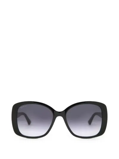 Gucci Square-frame Sunglasses In Black