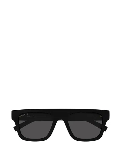 Gucci Square-frame Sunglasses In Black