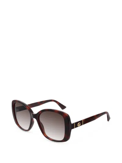Gucci Square-frame Sunglasses In Multi