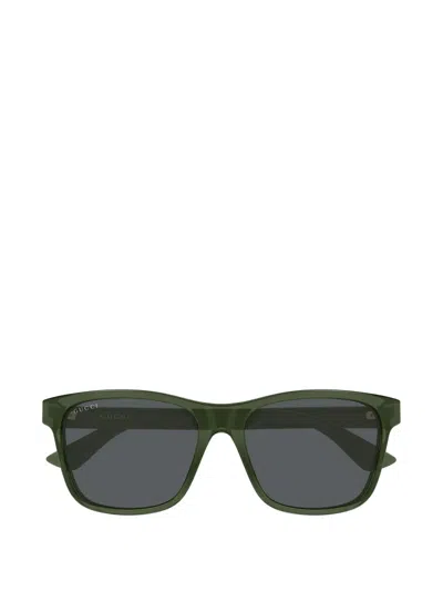 Gucci Square-frame Sunglasses In Yellow