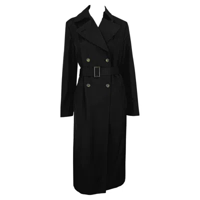 Pre-owned Gucci S/s 1997  By Tom Ford Runway Black Trench Coat It44