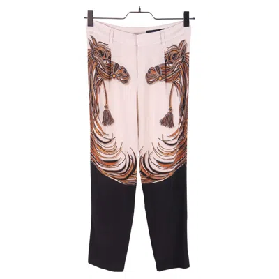Pre-owned Gucci Ss 2012 Silk Trousers Runway In Sand