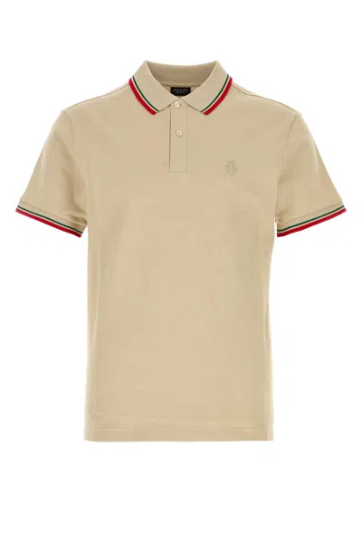 Gucci S/s Polo In Animal Print