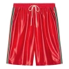 Gucci Ss21 Side Hem Shorts 'red'