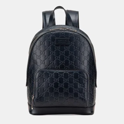 Pre-owned Gucci Ssima Backpack