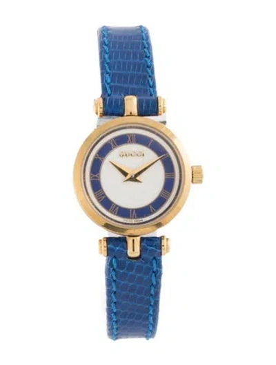 Pre-owned Gucci Stack Watch In Multicolor