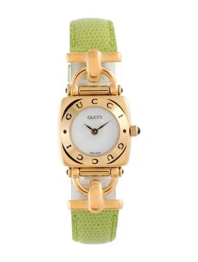 Pre-owned Gucci Stack Watch In Multicolor