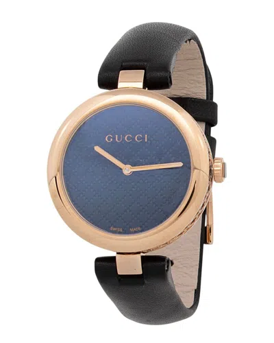 Pre-owned Gucci Stainless Steel Diamantissima 32mm Watch (authentic Pre-loved)