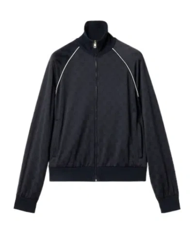 GUCCI GUCCI MONOGRAMMED ZIP-UP JACKET