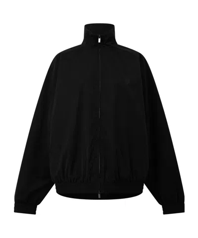 Gucci Standcollar Zipup Track Jacket In Black
