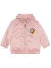 Shop Gucci Star-jacquard Bomber Jacket In Pink