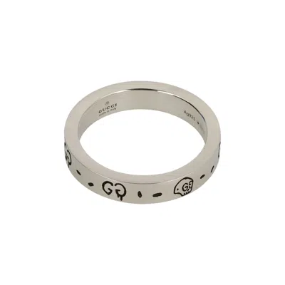 Pre-owned Gucci Sterling Ghost Ring 'silver' | Men's Size 12