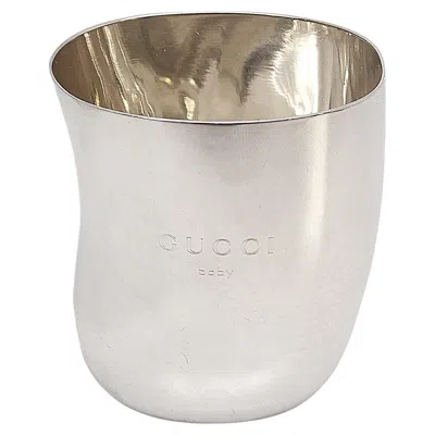 Pre-owned Gucci Sterling Silver Baby Cup (a) In Multi