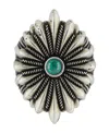 Gucci Sterling Silver Interlocking G Flower Ring