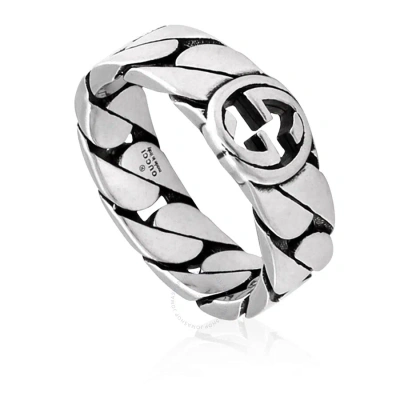 Gucci Sterling Silver Interlocking G Ring