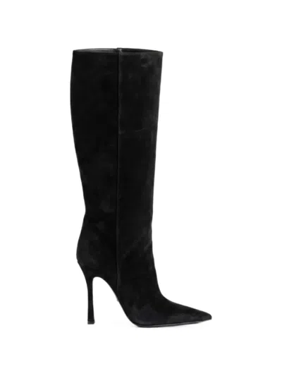 Gucci Stiletto Boots In Black
