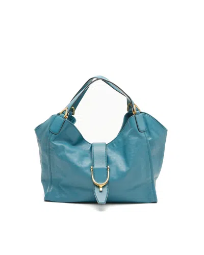 Gucci Stirrup Bag In Blue
