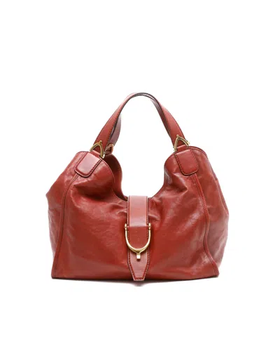 Gucci Stirrup Bag In Red