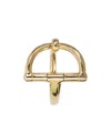 Gucci Hinged Stirrup Cuff Bracelet In Gold Metal In Gold