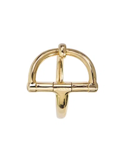 Gucci Stirrup Bracelet In Yellow