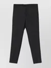 Gucci Straight Checked Trousers With Pockets And Loops In Black