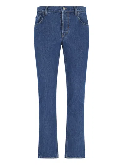 Gucci Straight Jeans In Blue
