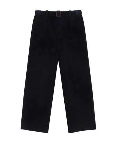 Gucci Straight-leg Corduroy Trousers In Black
