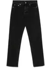 Gucci Jeans Mit Geradem Bein In Black
