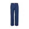 Gucci Straight Leg Jeans In Blue