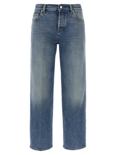 Gucci Straight-leg Denim Jeans In Blue