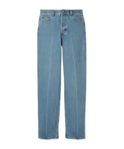 Gucci Straight-leg Jeans In Blue
