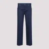 Gucci Ballerina Straight-leg Jeans In Dark Blue