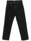 Gucci Jeans Mit Geradem Bein In Schwarz