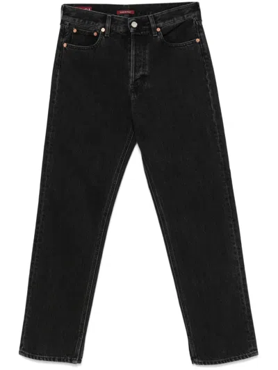 Gucci Jeans Mit Geradem Bein In Grey