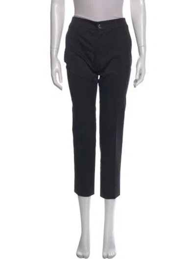 Pre-owned Gucci Straight Leg Pants In Black