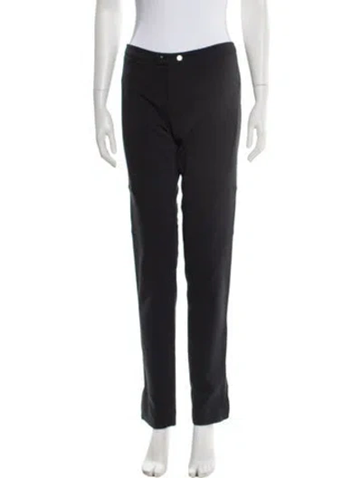 Pre-owned Gucci Straight Leg Pants In Blue