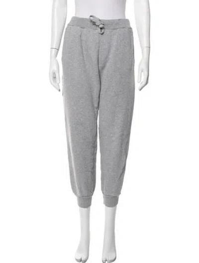 Pre-owned Gucci Straight Leg Pants In Grey