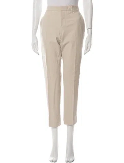 Pre-owned Gucci Straight Leg Pants In Neutral