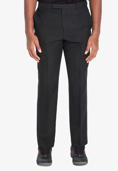 Gucci Straight-leg Tailored Pants In Black