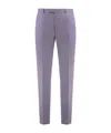 Gucci Trousers In Dry Wool Gabardine In Purple