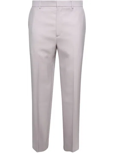 Gucci Straight Trousers In Purple