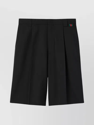 GUCCI STRAIGHT TROUSERS WITH BACK POCKETS AND BELT LOOPS
