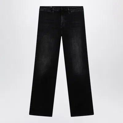 Gucci Straight-leg Stretch Cotton Denim Jeans In Black