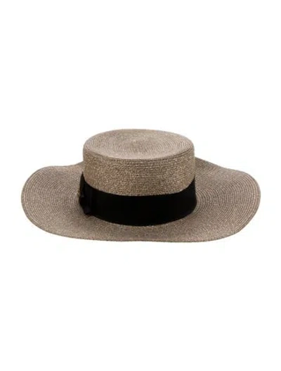 Pre-owned Gucci Straw Hat In Multi