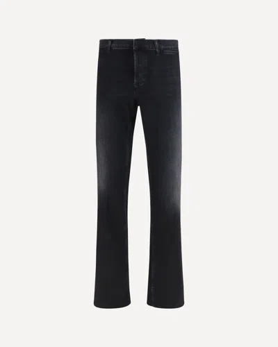 Gucci Stretch Cotton Jeans In Black