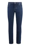 Gucci Stretch Cotton Jeans In Blue