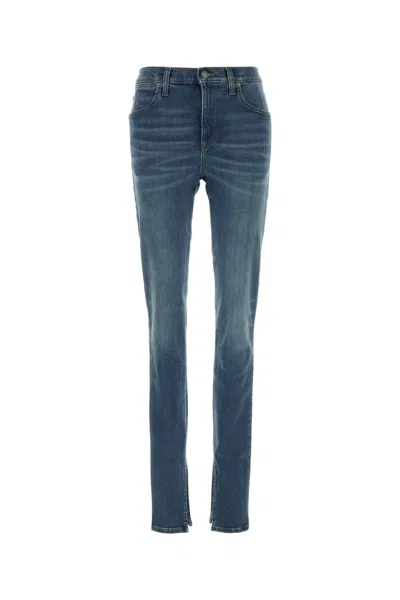 Gucci Stretch Denim Jeans In Blue