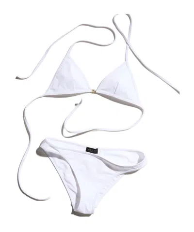 Gucci Stretch Jersey Bikini In Brown
