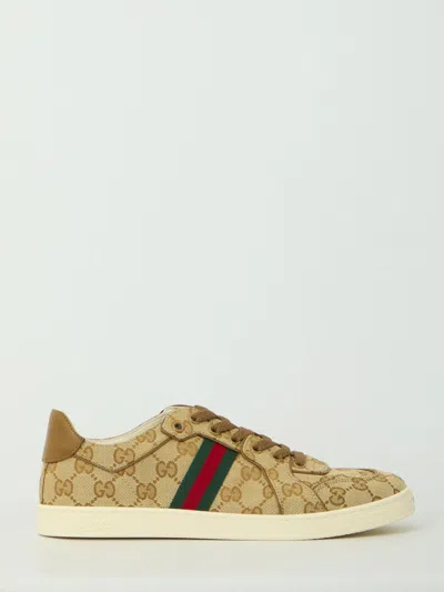 Gucci Stretch Low-top Sneakers In Multi