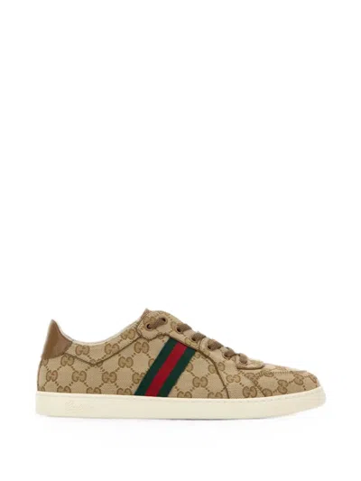 Gucci Printed Gg Canvas Stretch Sneaker In Multi